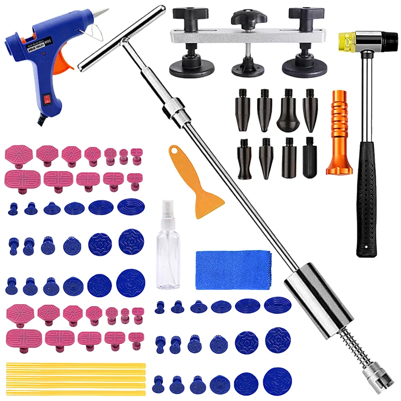 

Инструменты для ремонта вмятин на автомобиле, клеевой пистолет с вилкой европейского стандарта, набор для ремонта вмятин, набор для удаления вмятин, съемник вмятин для автомобилей, транспортных средств