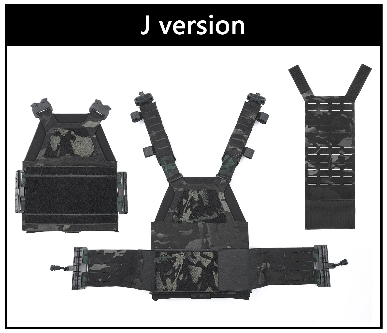 DMGear XP10 Tactical Vest Quick Release Adjustable Airsoft Gear Equipment Accessory Wargame Outdoor Hunting Outdoor view 5