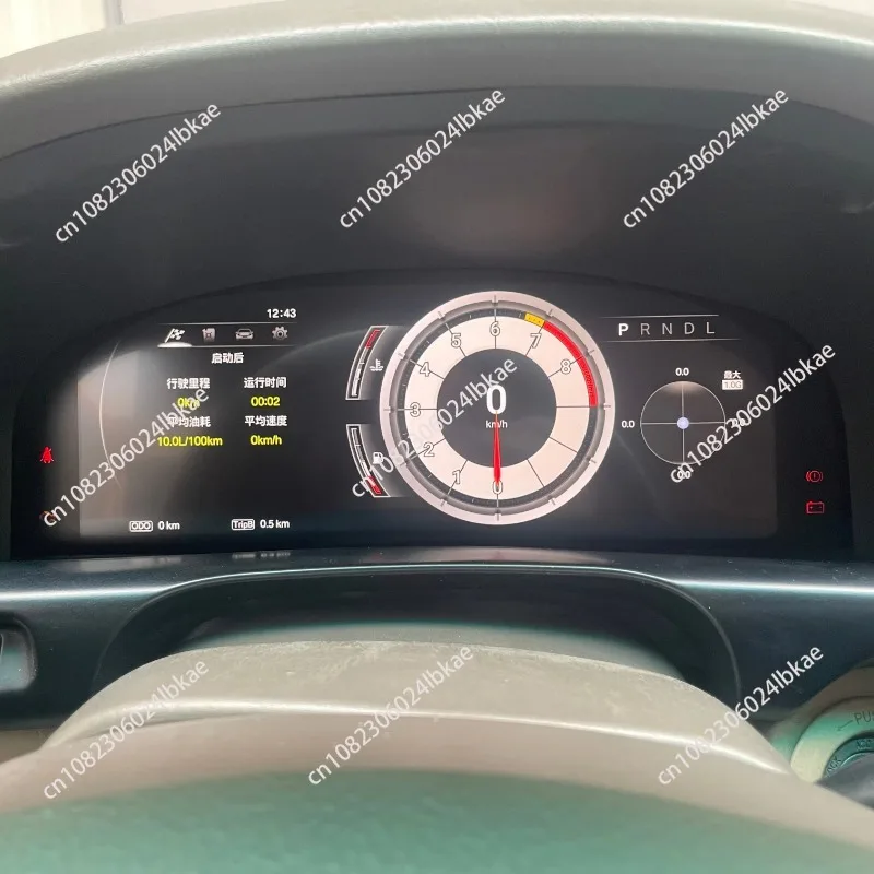 Suitable for toyota lc100 250 2010-2017 lcd instrument panel car digital dashboard speedometer display