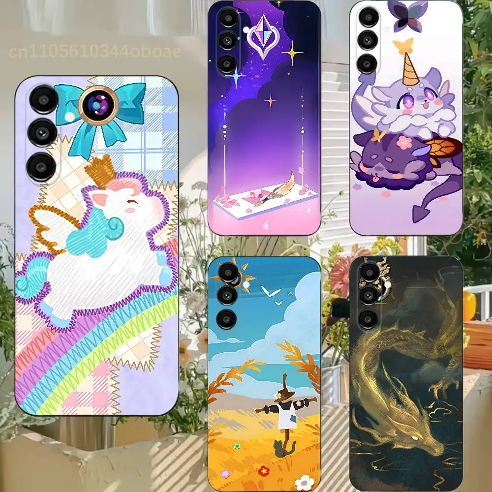 

S-Star Rail Chrysos Heirs Phone Case For Samsung S25,24,21,22,23,20,S30,Ultra,Plus, Fe,5G Silicone Cover
