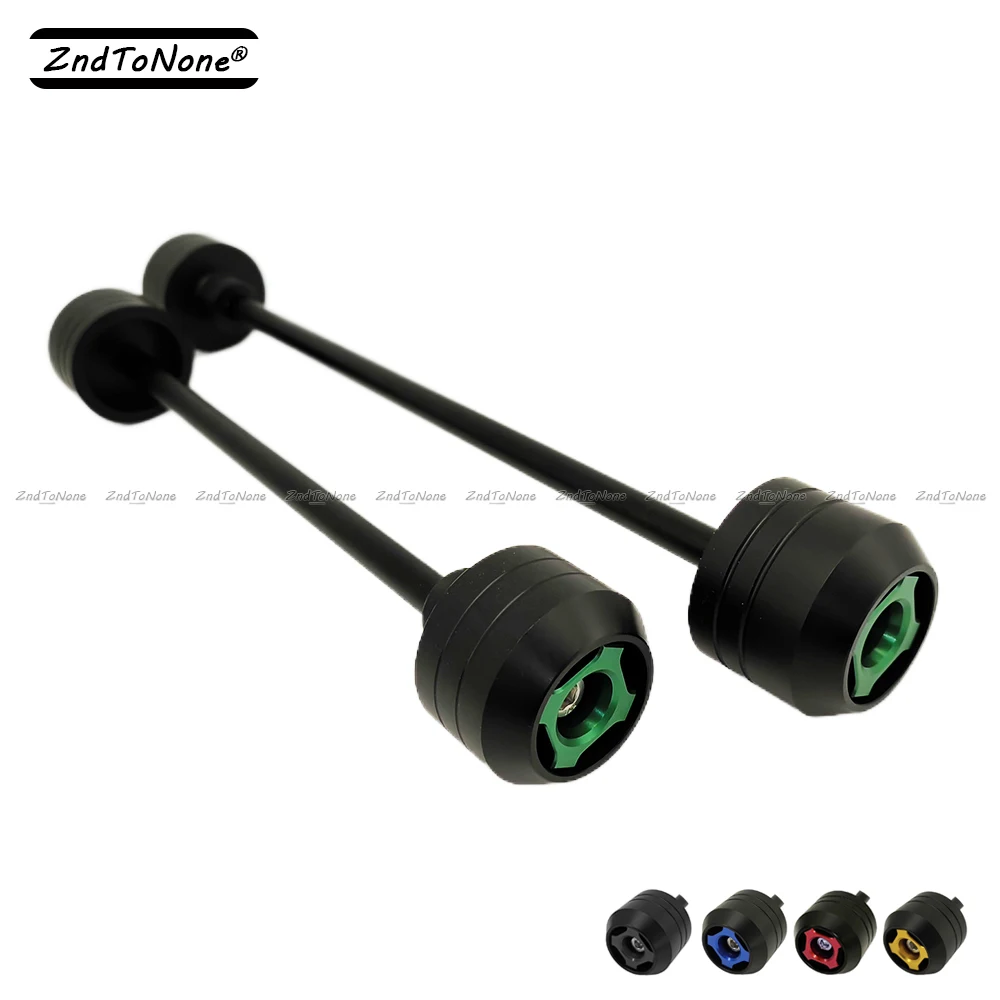 

Front Rear Axle Sliders Crash Protector For KAWASAKI ZX6R 2005 2006 2007 2008 ZX-6R Ninja Motorcycle Wheel Fork Guard Pads