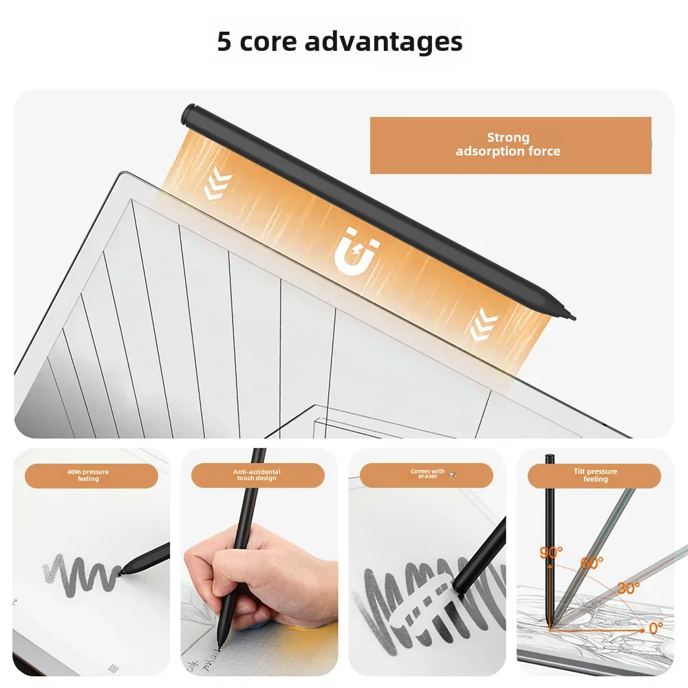 Wacom Stylus Pen For Office X2/t1b/air/pro Smart Electromagnetic Pen For Tablets Handwritten Recognition Control