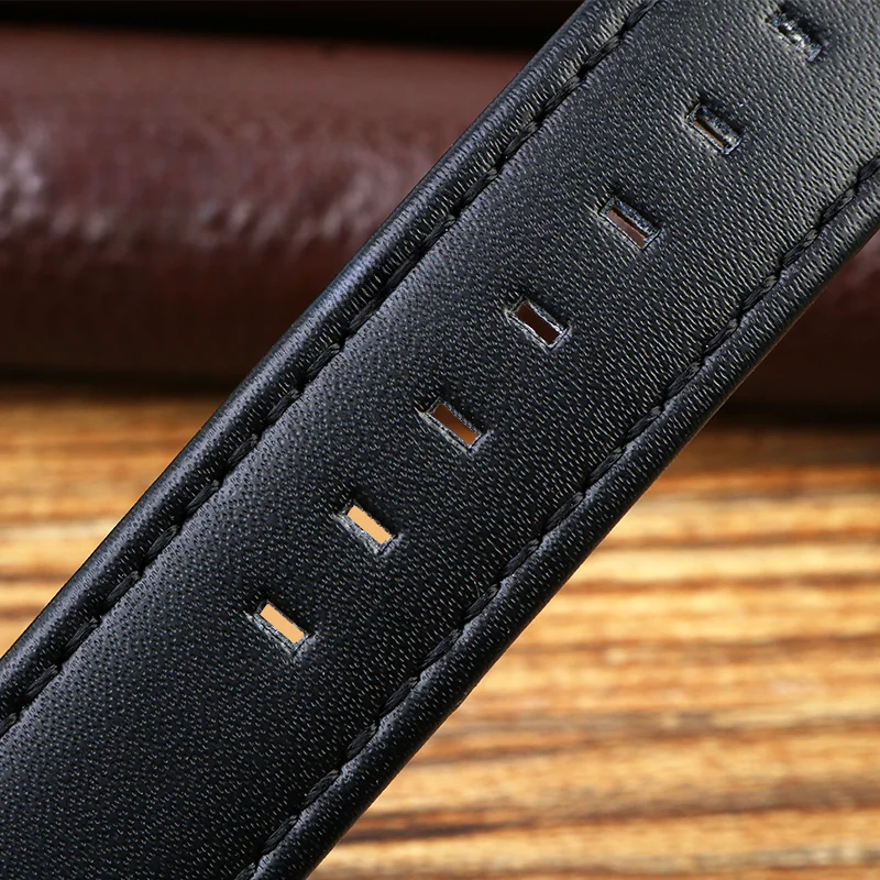Black Brown Soft Waterproof Watch Strap for Swatch Yts401 402 409 713ytb400 Curved Double Convex 20mm Genuine Leather Watchband