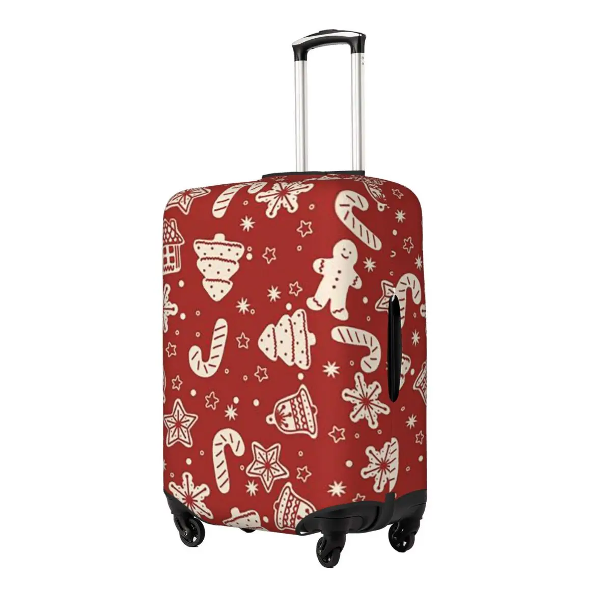 

Merry Christmas & Happy Holidays! Suitcase Cover Protection Elastic Travel Luggage Protector Covers for 18-32 Inch