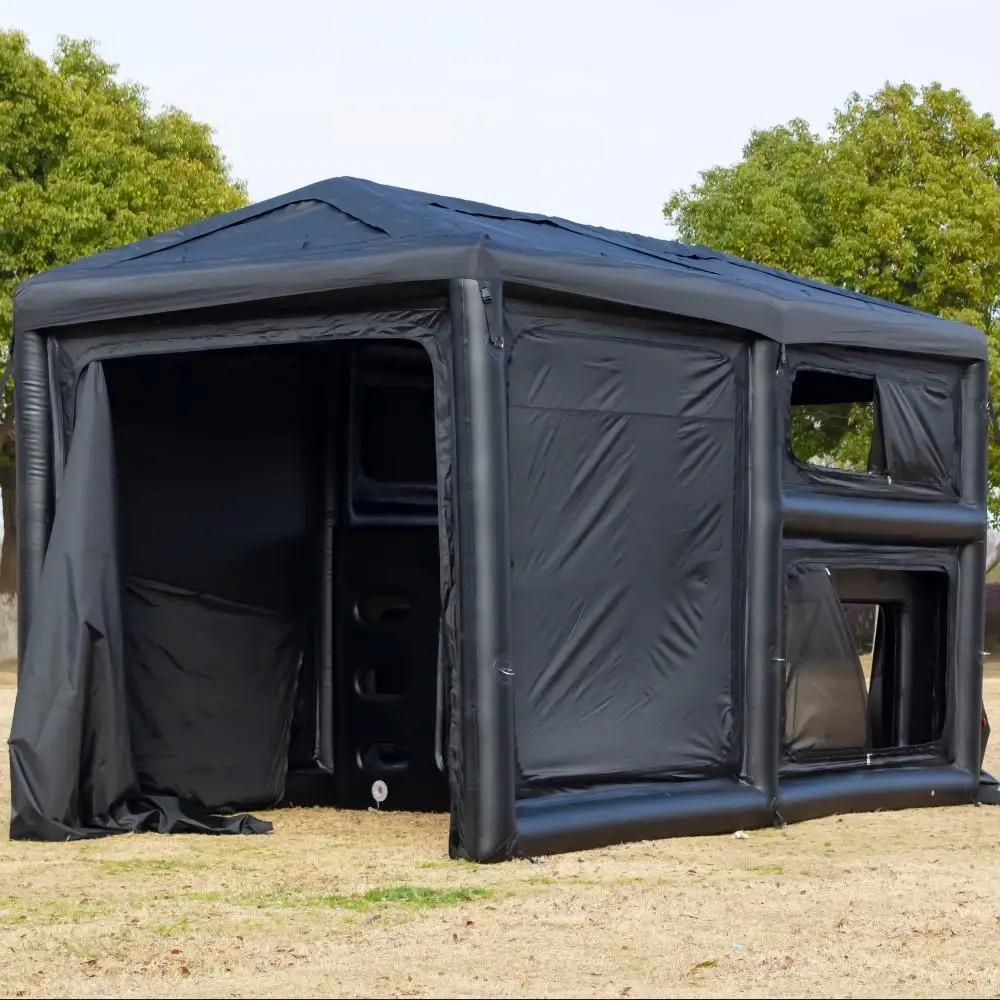 Customizable Outdoor Camping Inflatable Tent Space Made with Durable Nylon Fabric-Direct from Factory