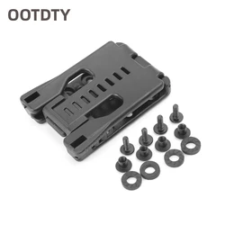 OOTDTY Tek Lok Outdoor Camp Travel Belt Loops Belt Clip For Knife Kydex Sheath/Holster Knife accessories dorp shipping