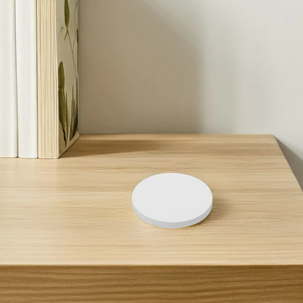 แผ่นรองเตาเผา 2 ชิ้น อลูมิเนียมออกไซด์ ไม่ติด ทนความร้อนสูง สำหรับเผาเซรามิก ขนาด 8.5 ซม. อุปกรณ์งานฝีมือเซรามิก ทนความร้อน