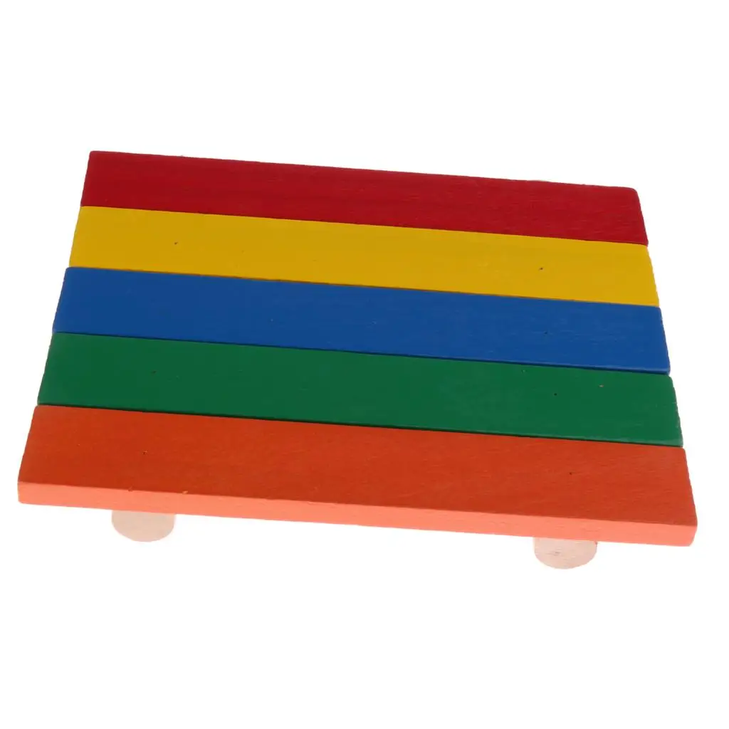 Pet Hamster Hanging Wooden Platform Small Animal Exercise Toy Cage Board for Mice Gerbil Rabbit