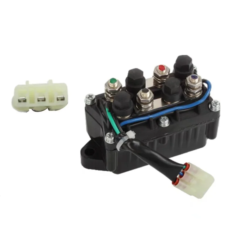 

For Arctic Cat ATV Winch Relay Assembly Solenoid Switch 0409-066 Fits 0436-700 1436-066 1436-805 1436-970 1436-327 6639-894
