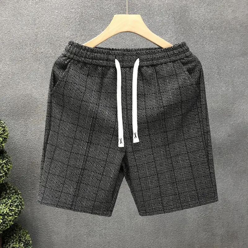 High-quality Handsome Casual Shorts Men's Trendy Brand Youth 5-point Pants 2025 Summer New Style
