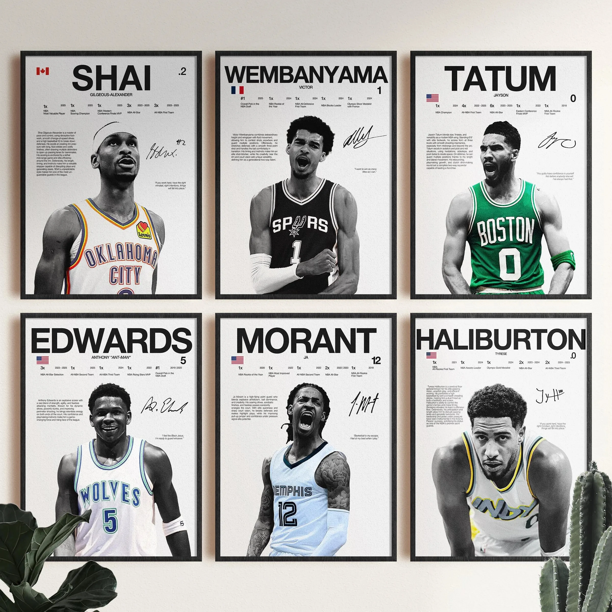 طباعة ملصق لوحة قماشية للاعبي كرة السلة الشهير - لوحة فنية جدارية رياضية ممتازة لتزيين المنزل والمكتب #1