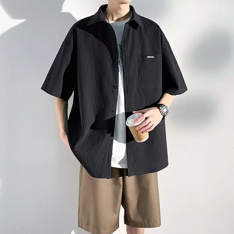 

Мужской летний комплект: новый, стильный, высококачественный, свободный крой, модный топ-пиджак для мальчиков