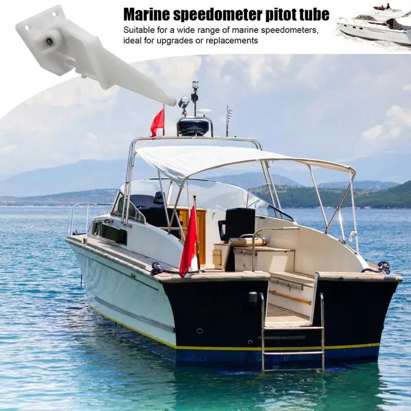 Speedometer perahu Tubing Speedometer Kick-up tabung Pilot canggih Auto-start Fitur suku cadang kapal laut pengganti untuk sebagian besar Marine