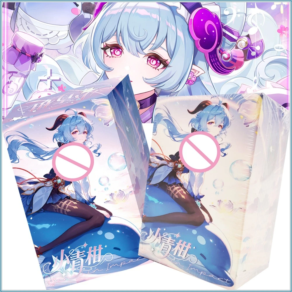 

Wholesale Genshin Impact Collection Cards Arlecchino Nahida Mature Charm Temptation TCG Game Hobby Cards Unique Exquisite Gift