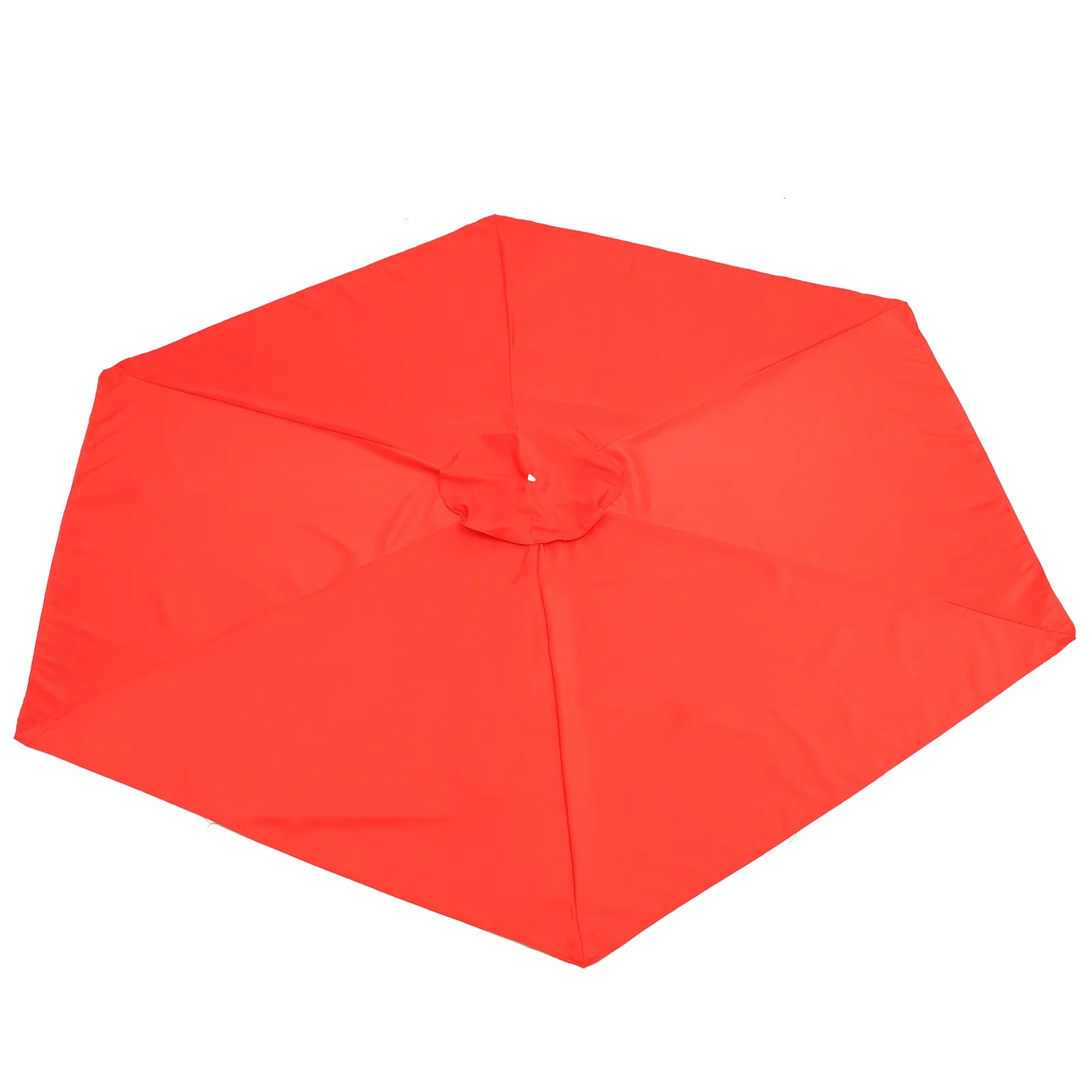

Shade Outdoor Umbrella Parts Replacement Daily Use Wind Proof Canopy Red Garden Patio