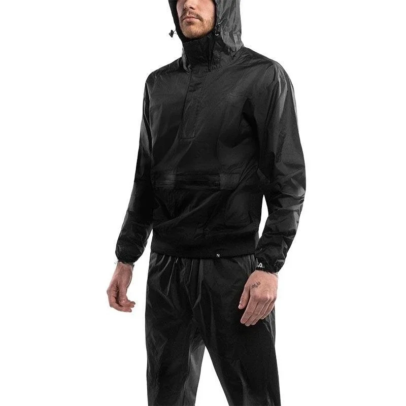 Sweat Suit Fitness Running Rope ******** Men's and Women's Sweat Suit Sports Suit Hooded