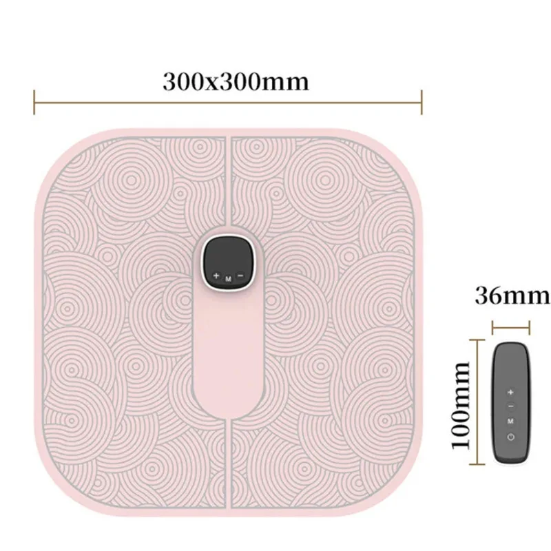 New Massage Pad Foot Massager EMS Portable Beauty Leg Shaping Pulsetherapy Machine Improve Blood Circulation Massage Mat