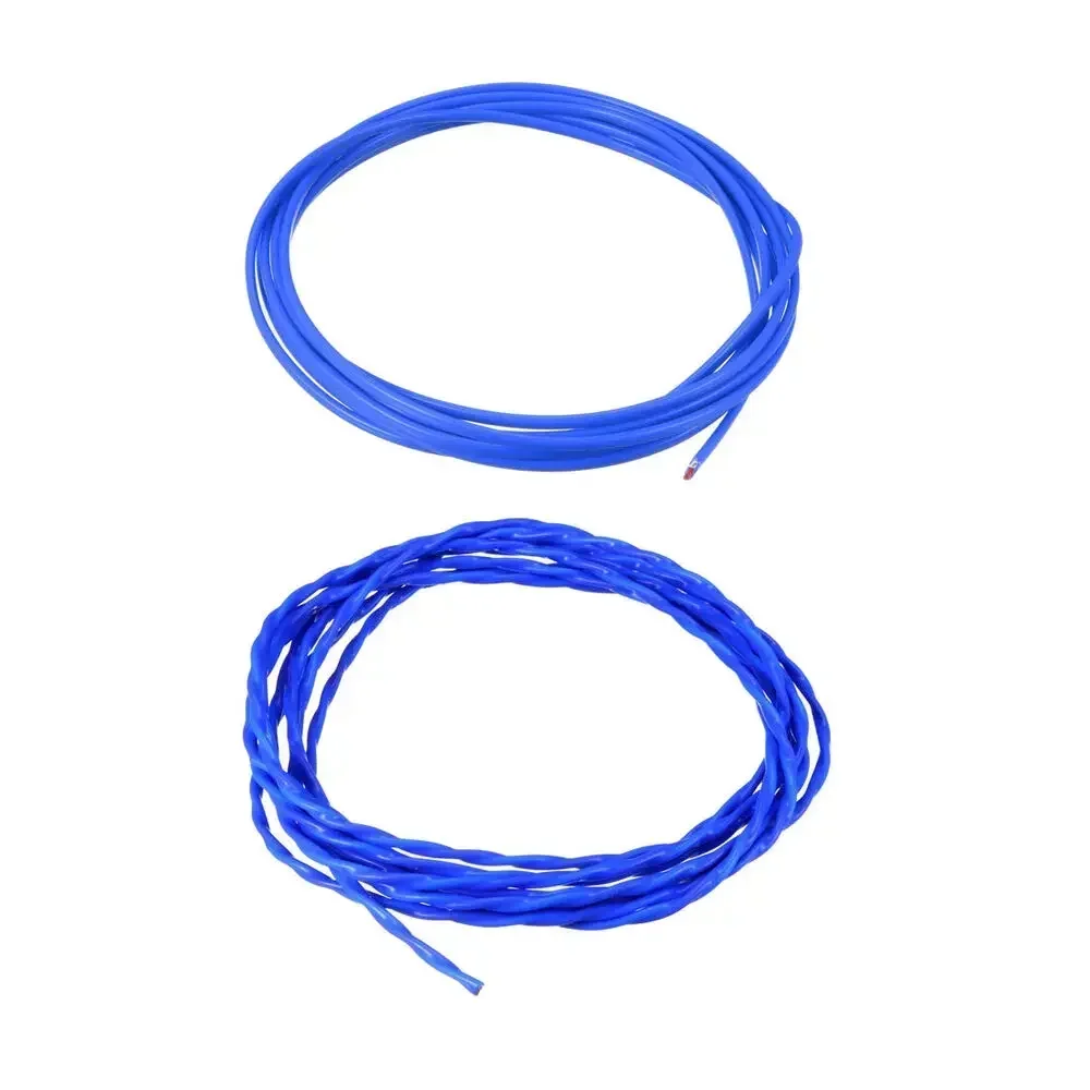 K Type Thermocouple Wire Stranded Wire Blue PTFE Extension Wire 1-5 Meters