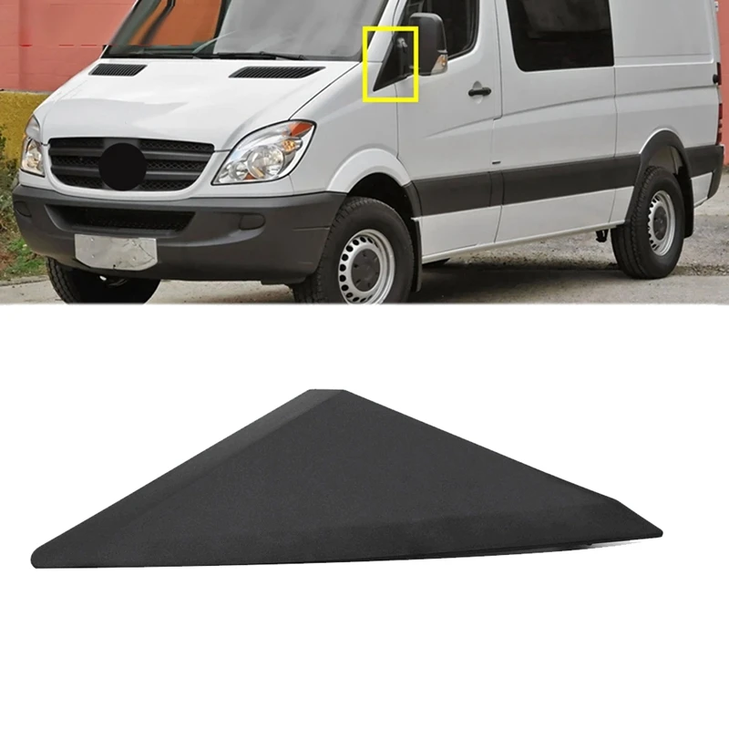 Front Rearview Mirror Triangular Cover A Pillar Triangular Plate Trim For Mercedes-Benz Sprinter W906 2006-2017