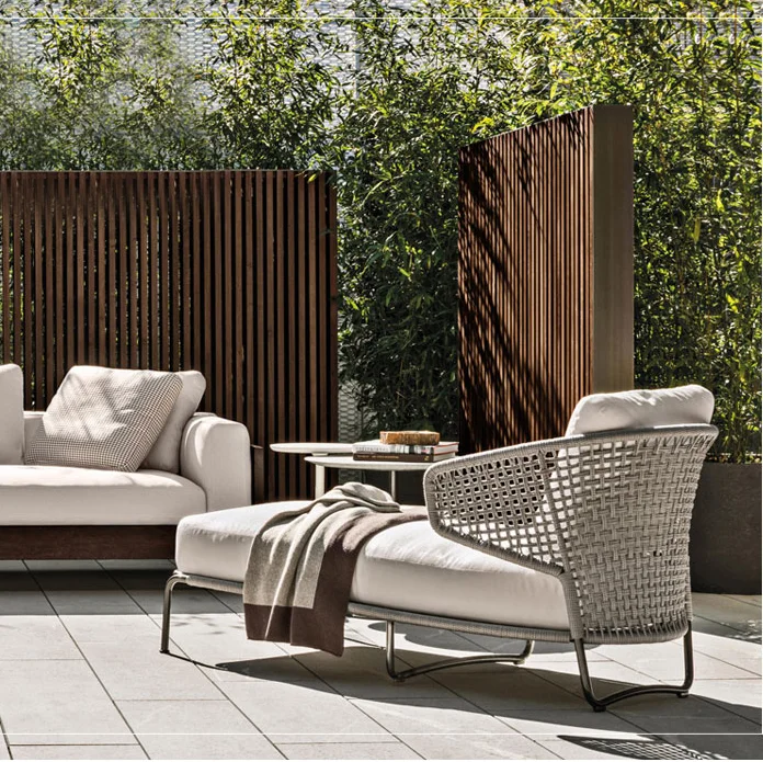 

Оптовая продажа: лучшие предложения на уличные диваны из веревки и дерева, современная мебель для ресторанов