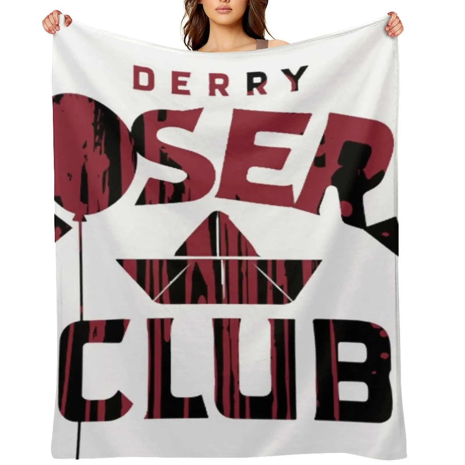 

Loser Club Throw Blanket Travel Cute Plaid Single Luxury Brand Blankets