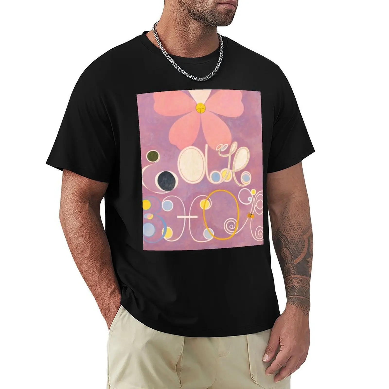 

Hilma af Klint - The Ten Largest, No.6, Adulthood, Group IV T-Shirt hippie clothes funny shirt cotton plain white t shirts men