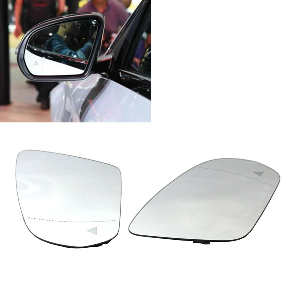 Car Blind Spot Lane Change Assist Heated Rearview Wing Mirror For Mercedes-Benz S C Class W205 W222 2014 2015 2016 LHD Only