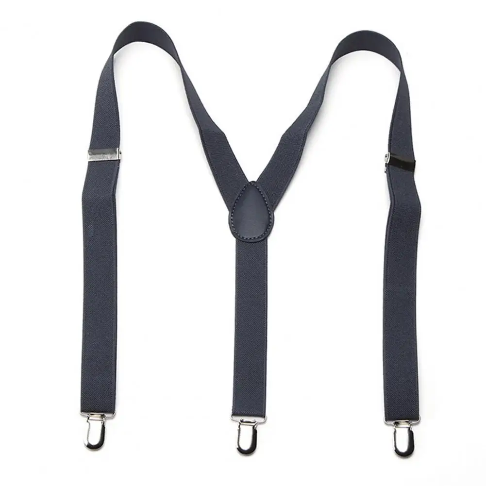 Elastic Strap Belt Elastic Strap Suspenders Stylish Unisex Y-back Suspenders Durable Adjustable Accessories for Weddings Parties