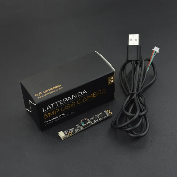 LattePanda 5 million pixel USB drive-free camera for Raspberry Pi 4 Latte Panda