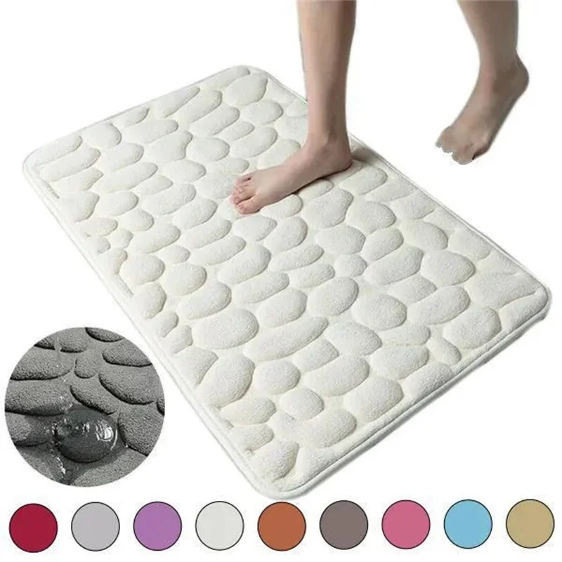 Memory Foam Bade matte Korallen samt super rutsch fest schnelle Wasser aufnahme weich und bequem leichter zu trocknen Maschinen wäsche Badezimmer