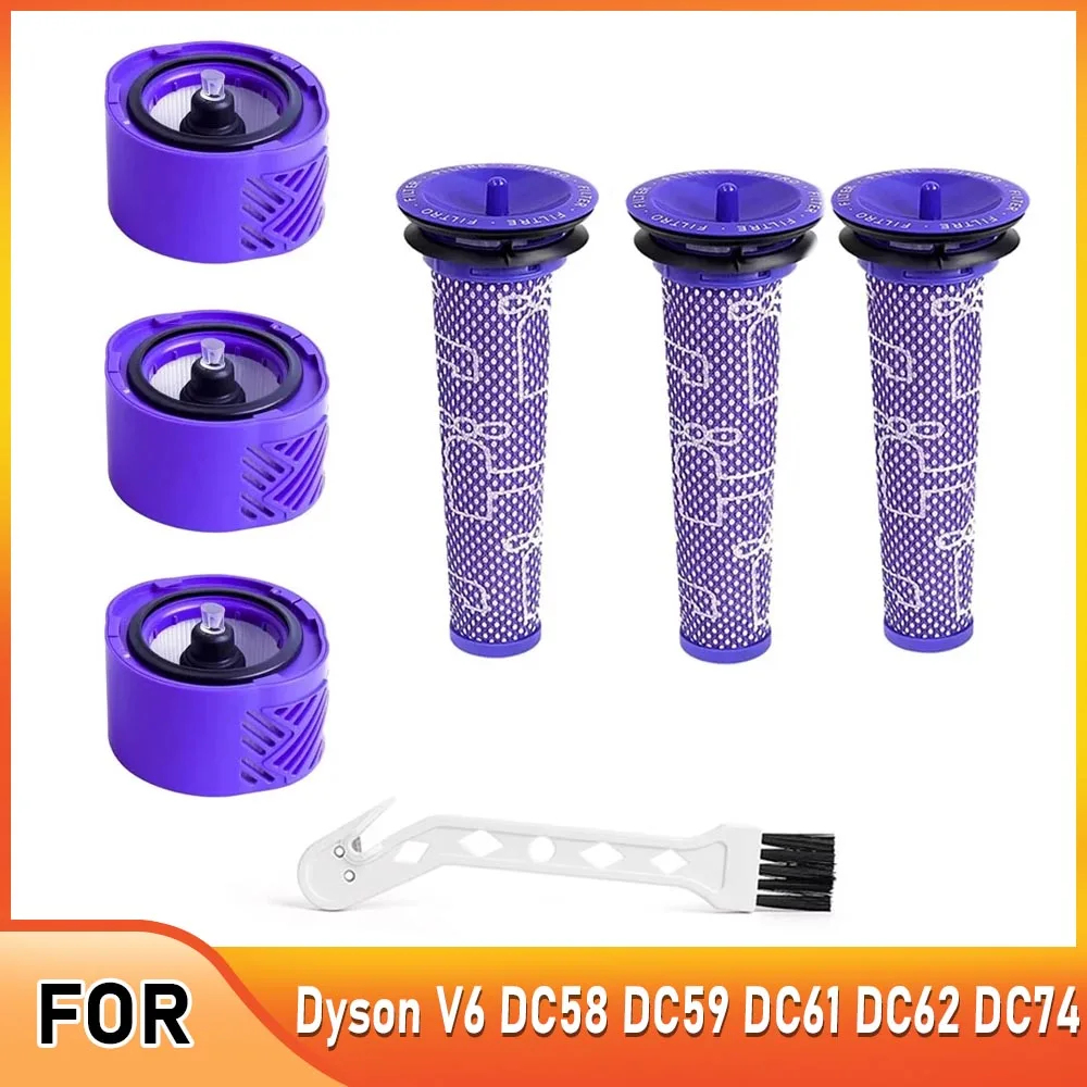 

Hepa Post Filters Accessories For Dyson V6 DC58 DC59 DC61 DC62 DC74 Animal Absolute Cordless Vacuum Cleaner Replacement Parts