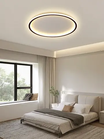 Remote Control LED Ceiling Light Modern Simple Ultrathin Bedroom Lamp Lustre Home Decor Dining Living Room Kitchen Aisle Fixture