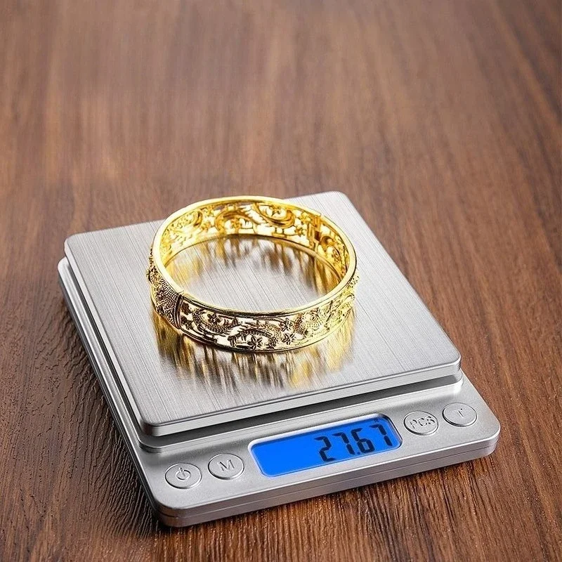 

3000g/0.1g Digital Jewelry & Kitchen Scale - Precision Gram Weight with LCD Display, Tare Function & Compact Portable Design