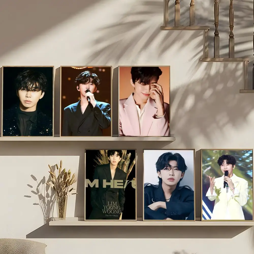 Singer L-Lim Y-Young-Woong Poster Art print wall decor ideal for living room, bedroom, bar, parlor, and home gifting