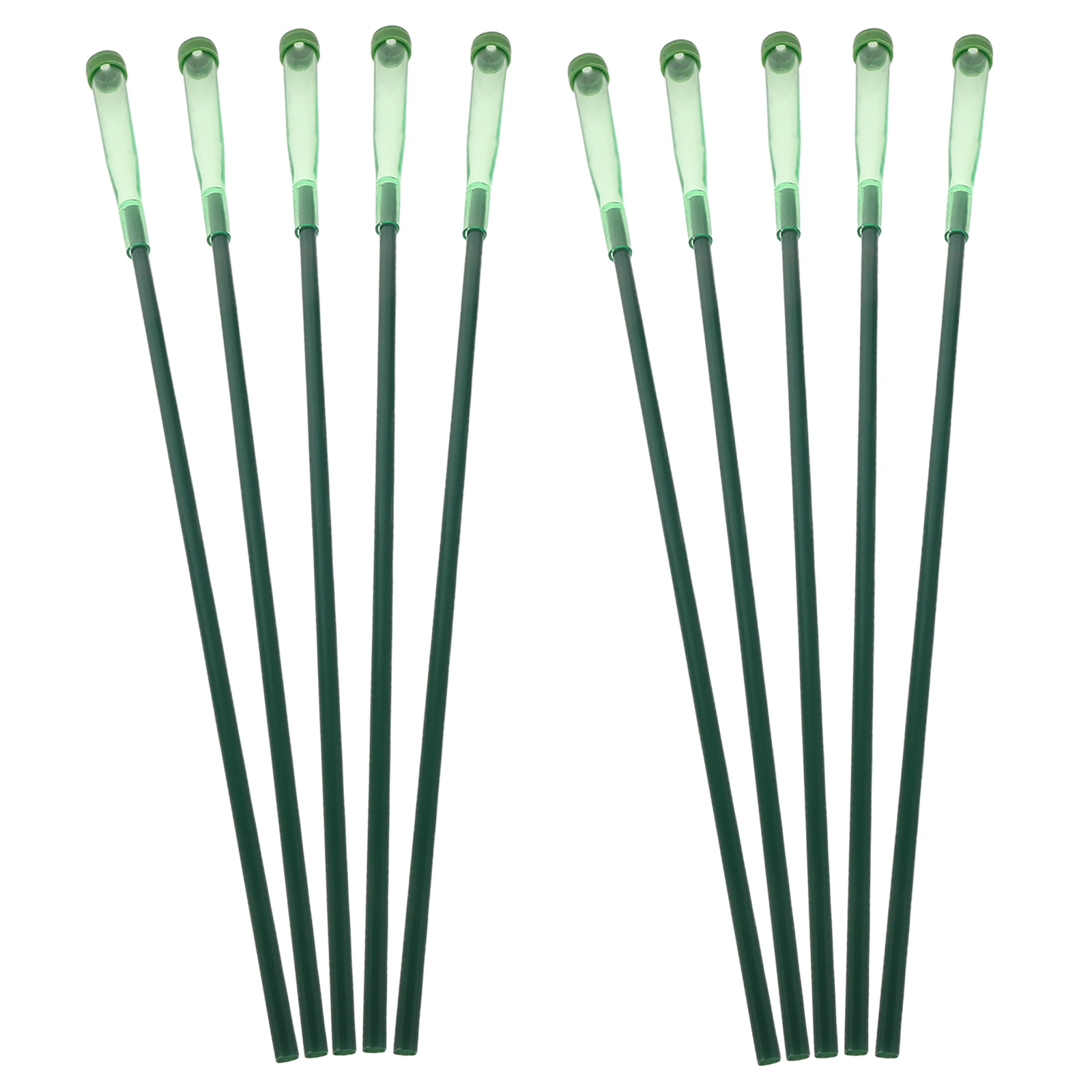 

10pcs Water Tubes Clear Plastic Flower Water Tubes Rose Floral Vials Rubber Lids Fresh Flower Arrangement Decorations Nutrient
