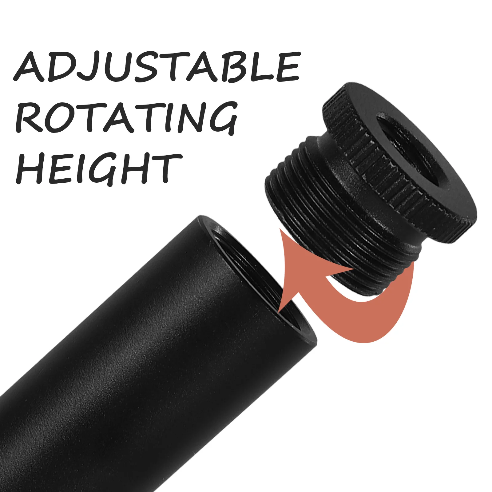 

Microphone Stand Set Extension Rod For Desk Desktop Kit Aluminum Alloy Arm Tube