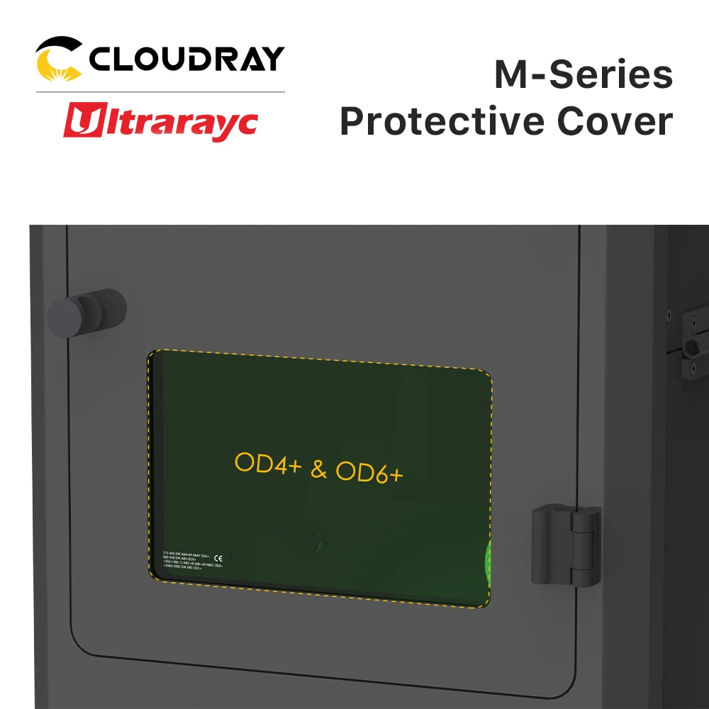 Защитный чехол Cloudray для корпуса станка для волоконной лазерной маркировки 1064 нм для легкого маркера FM1, универсальная машина для маркировки волокна