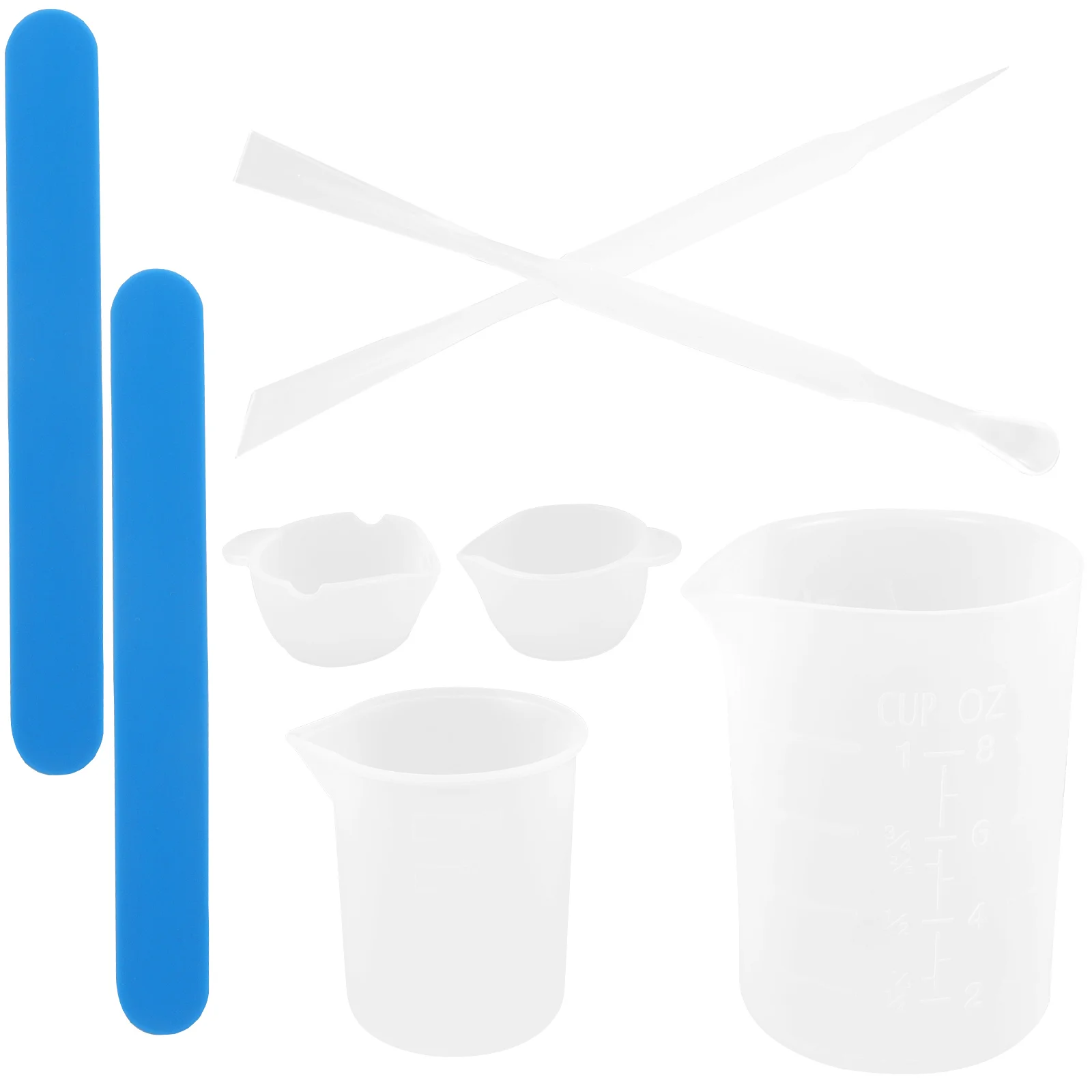 

Crystal Glue Drop Set Silicone Measuring Cups Mold Stir Sticks DIY Crafts Supply Mixing Tools Epoxy Resin Kit Jewelry Making