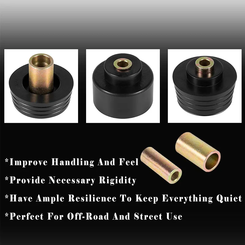 NONY 7-132-BL Body Mount Bushing Kit for 1978-1988 Buick Century Regal,Chevy Malibu,Oldsmobile Cutlass,Pontiac Grand Prix More