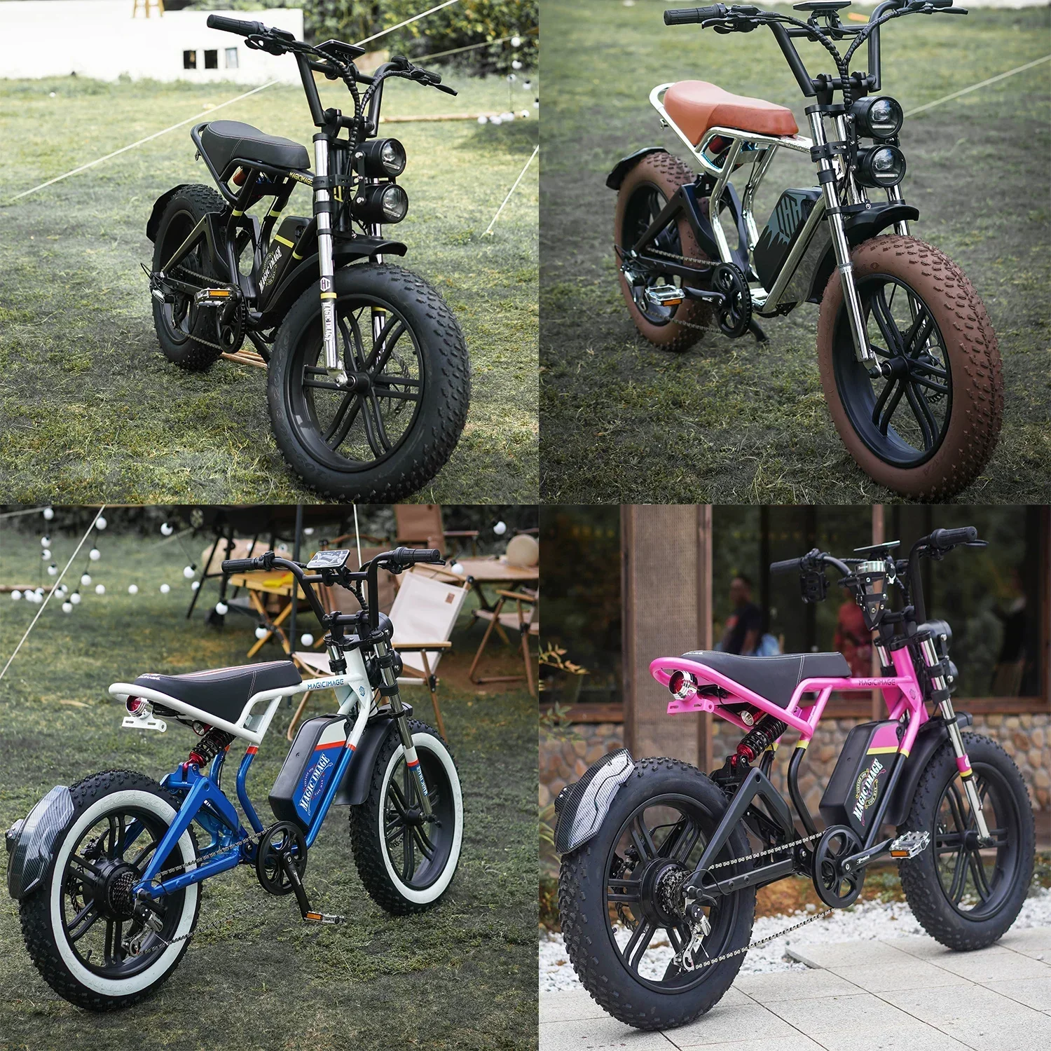 

2024 New Arrival Vintage Bicycle wholesale 500W double suspension Fat Tire 48v mountain dirt electric bike