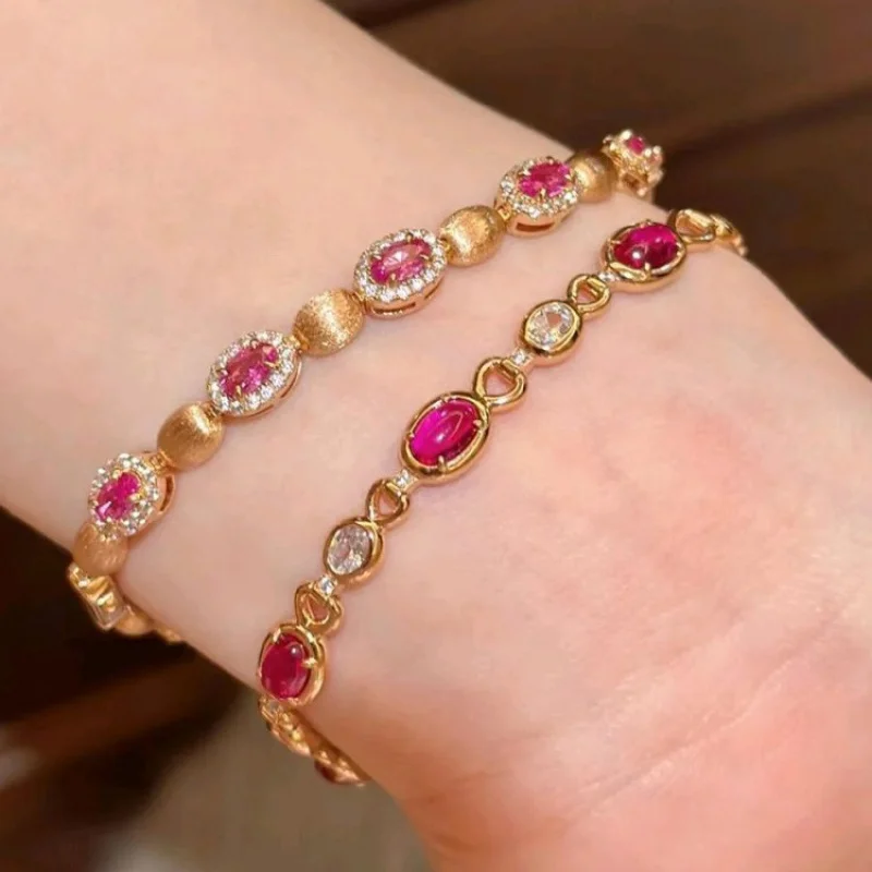 

2026 Vintage Handcrafted High-Carbon Drill Beaded Bracelet for Women - Women's Jewelry