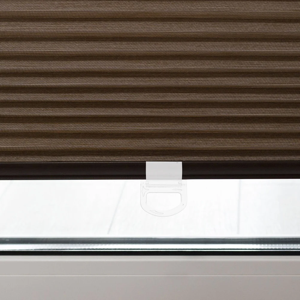 6pcs Roller Blind Handle Transparent Lift Handles For Pull Down Window Shades Home Rv Use Roller Blind Accessories Cordless