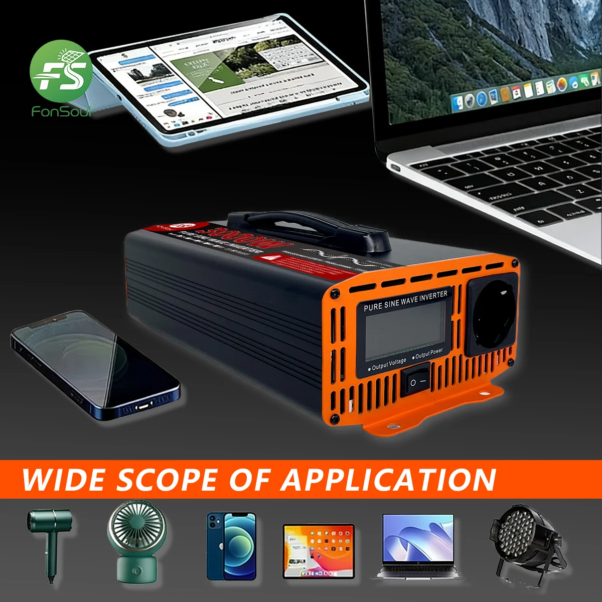 3000W Pure Sine Wav…