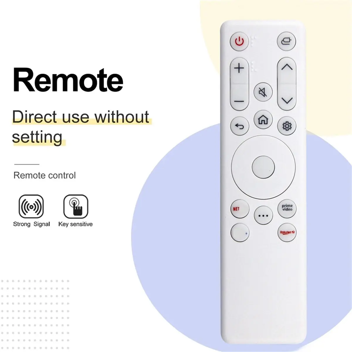 Happy New-  Replace AKB76043624 Remote Control for LED TV Monitor AKB76043624 Remote Control