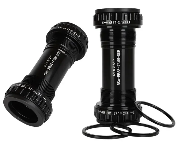 SEMYT BSA Tretlager 68/73mm DUB 29mm Gewinde-Tretlager für MTB Rennrad Kompatibel mit SRAM DUB Kurbelgarnitur Aluminium Fahrradteil – Detail 11