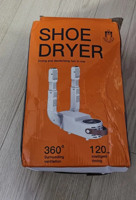 HOMEFISH Intelligent Shoe Dryer Quick Drying Deodorizing Sterilizing Adjustable Timer Household Shoe Warmer And Heater photo review