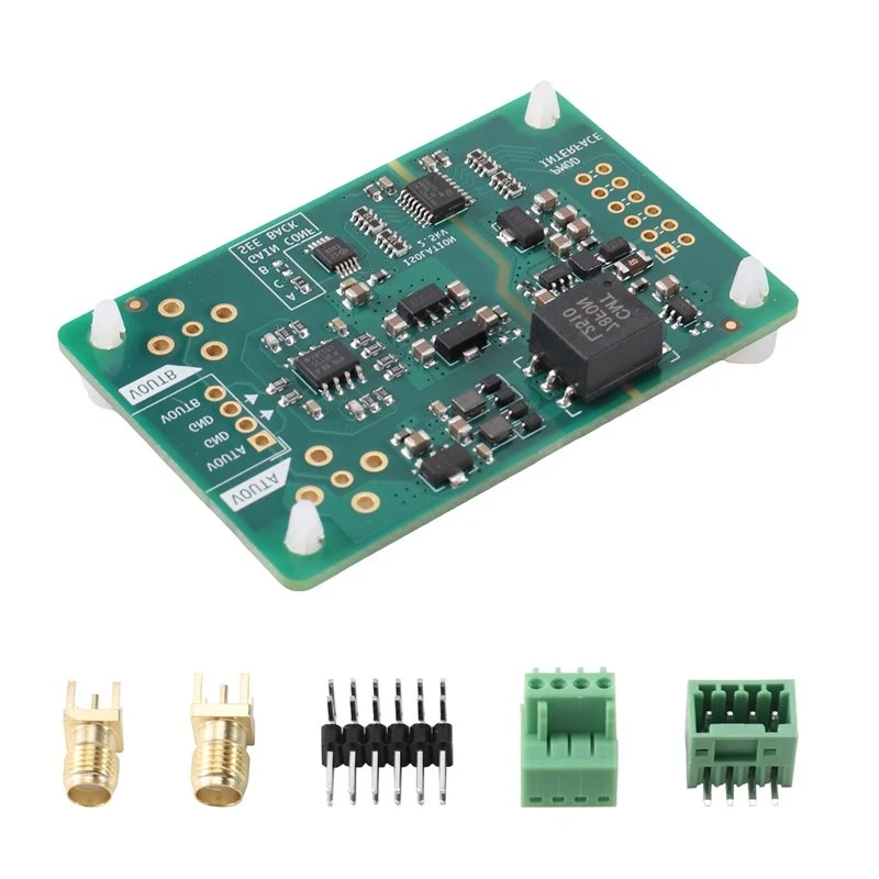 【LDHL】PMOD Interface For DAC Module, For DAC8563 Isolated Dual-Channel 16-Bit Digital-To-Analog Converter Board