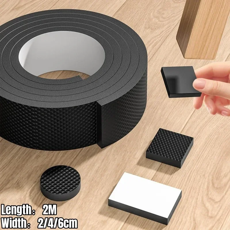 Anti-slip Table Chair Foot Protection Pad DIY Non-Slip Pad Foot Cover Furniture Stop Slide Protectors Pads Self Adhesive Gripper