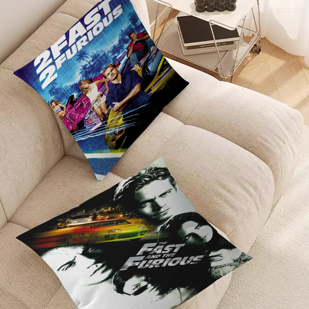 

Fast And The Furious Pillowcase Toon Gift Cushion Cover Bedroom Home Sofa Chair Seat Decor Pillow Case