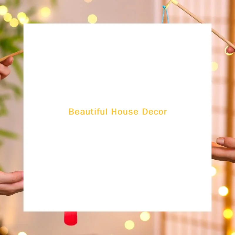 ~Traditional Chinese Style Handheld Paper Lantern Diy Material Kit With Led Light Handmade LED Lantern For Festival Home Decor